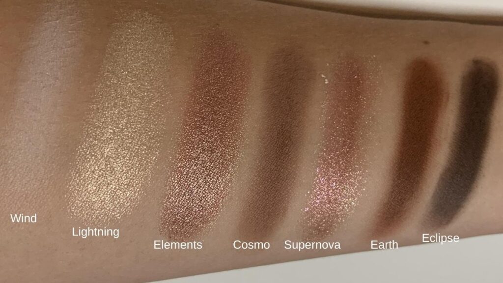 Catrice neon earth swatches