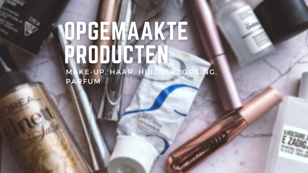 opgemaakte producten